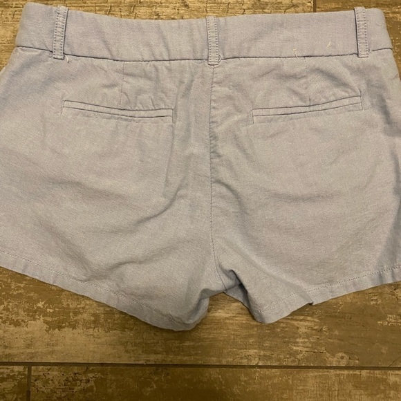J. Crew Factory blue Oxford shorts - Picture 8 of 9